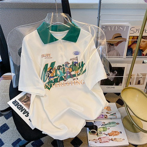 ◈[당일발송] . 엔조이 캐주얼 카라 티셔츠