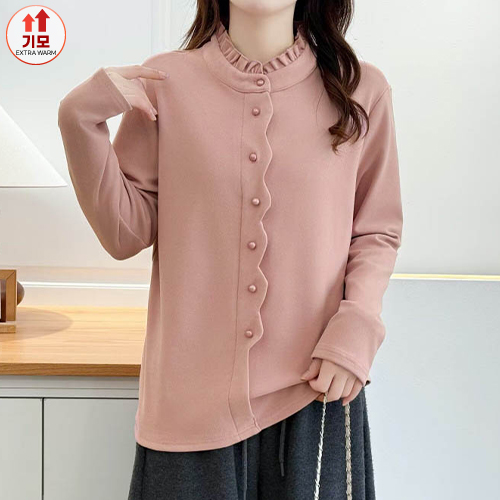 프릴넥 소프트 피치기모 티셔츠