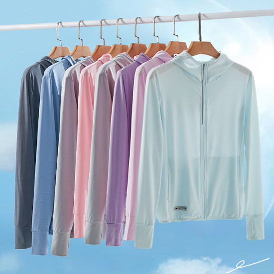  UV차단 쿨링 집업 핸드워머 후드 점퍼