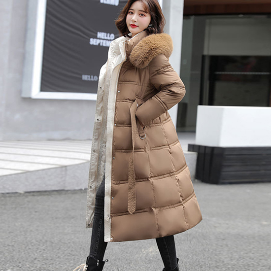 ◈[당일발송] 벨트 웰론 롱 패딩