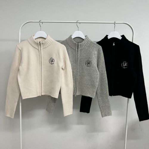 ◈[당일발송] 자수 투웨이 니트 집업