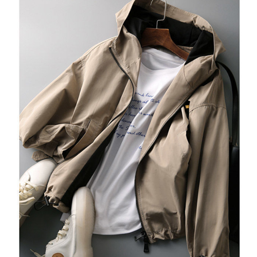 [당일발송]소매 스트랩 베이직 바람막이