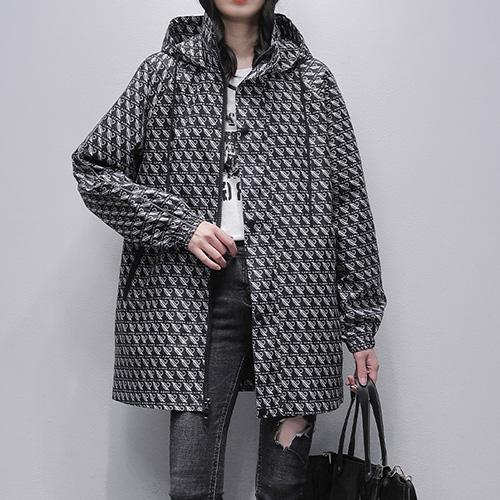 ◈[당일발송]★금요특가 자정마감 50%★오버핏 패턴프린팅 점퍼