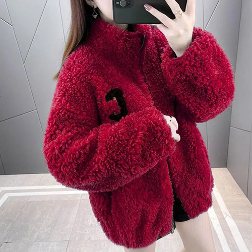 ◈[당일발송] 도톰 루즈핏 뽀글이 점퍼