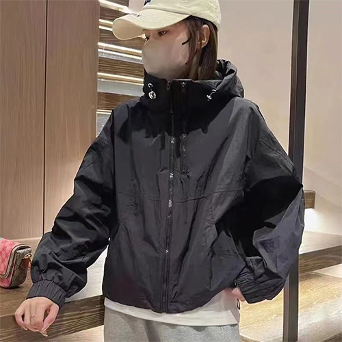 [당일발송] 간절기 하이넥 바람막이 점퍼