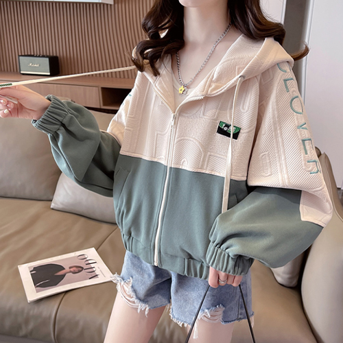 [당일발송] 클로버 루즈핏 후드 집업