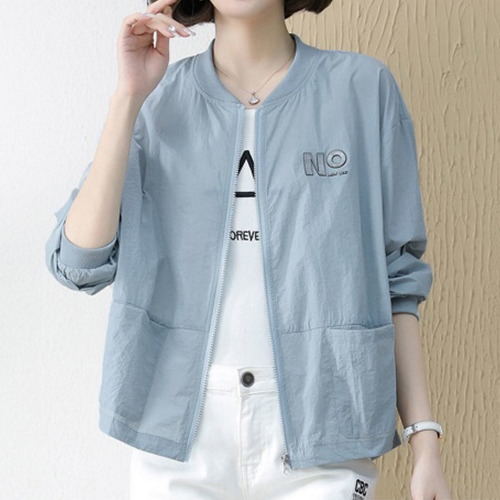 여름 캐주얼 바스락 바람막이 점퍼