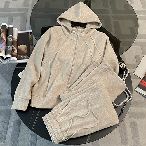 ◈[당일발송] 편안한 데일리 후드 트레이닝 세트