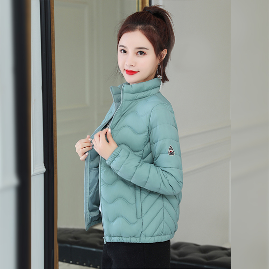 ◈[당일발송]웨이브 집업 하이넥 패딩 점퍼