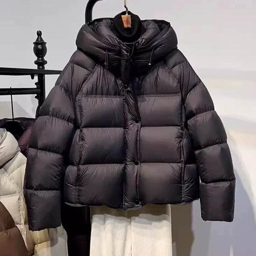 ◈[당일발송]  웰론솜 하이넥 후드 헤비 패딩