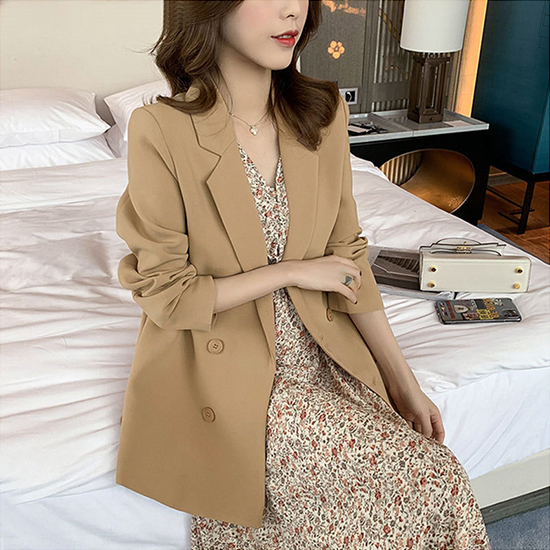 ◈[당일발송] 카라 베이직 간절기 자켓