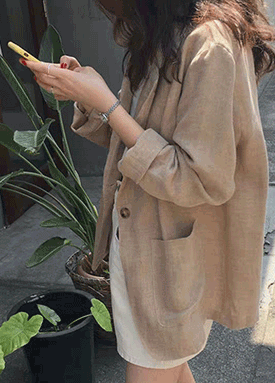 ★화요특가 자정마감 50%★원버튼 싱글 자켓