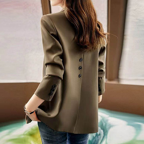 ★금요특가 자정마감 50%★◈[당일발송] 백버튼 포인트 테일러드 미니멀 자켓