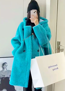 ★금요특가 자정마감 50%★포근한 양털 뽀글이 후드 코트