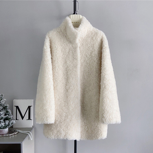 [당일발송]★목요특가 자정마감 50%★고퀄리티 페이크 퍼 양모 코트