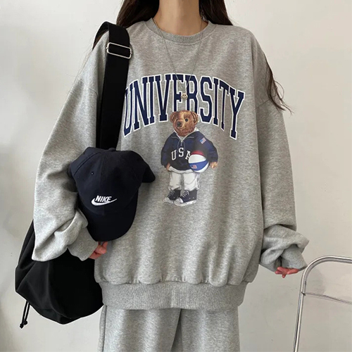 유니버시티 캐주얼 베어 트레이닝 세트