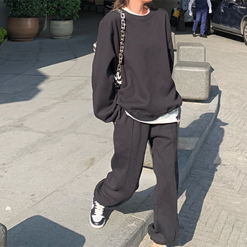 [당일발송]데일리 캐주얼 맨투맨 조거 트레이닝 세트