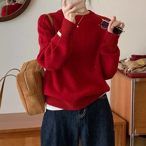 데일리 라운드 나그랑 니트