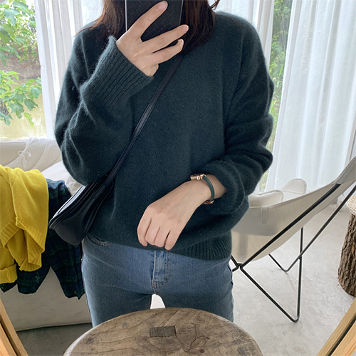 편안한 무지 데일리 니트