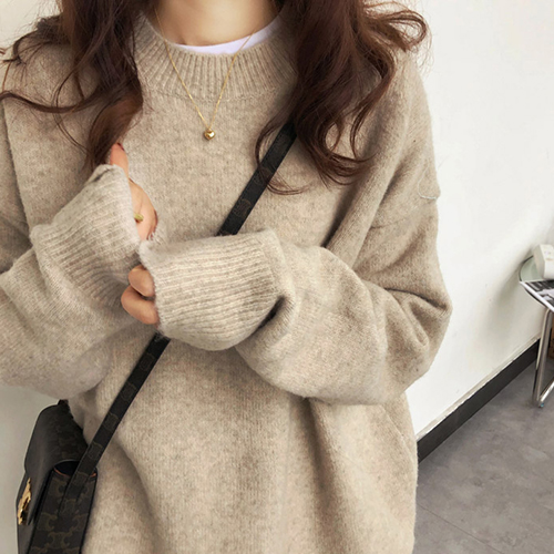 포근 루즈핏 데일리 니트