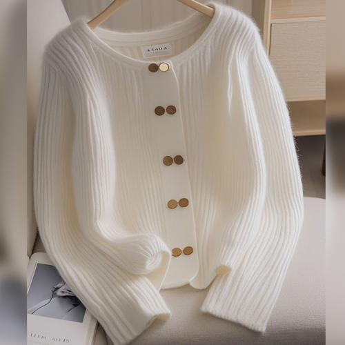 ◈[당일발송]더블 버튼 소프트 니트 가디건