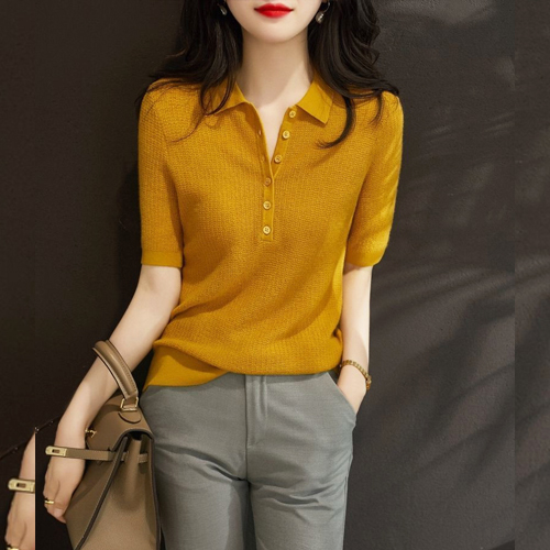 카라 반오픈 니트