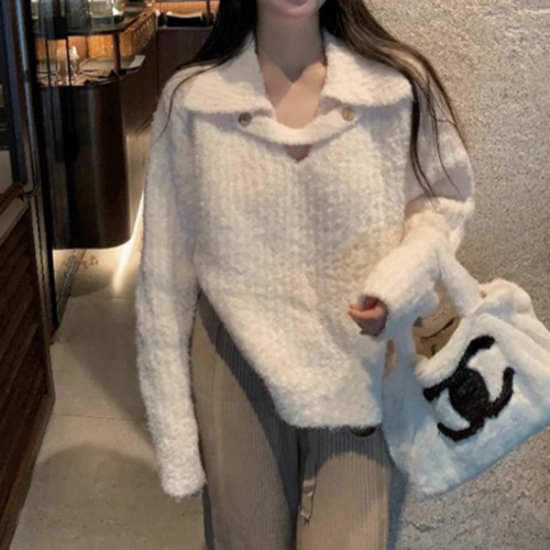 [당일발송] 포근 겨울 카라 니트 [쿠폰 적용 제외] 