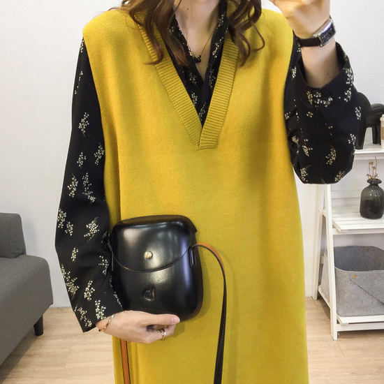 [재입고] [THE베이직] ★2,000장 돌파★ 딥브이 롱 베스트