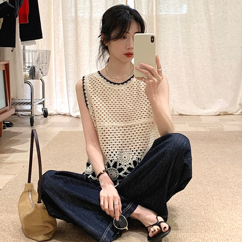 스퀘어 펀칭 플라워 크로셰 베스트