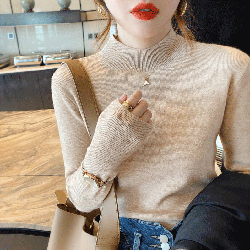 ◈[당일발송] [재입고] 소프트 터치 베이직 반넥 니트