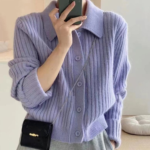 카라터틀넥 캐주얼 가디건
