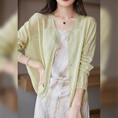 [당일발송]린넨 쿨냉감 여름 가디건