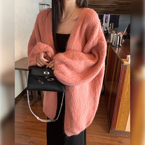 ◈[당일발송] 우아한 루즈핏 오픈 가디건