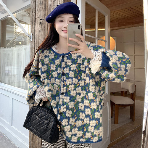 러블리 플로럴 가디건