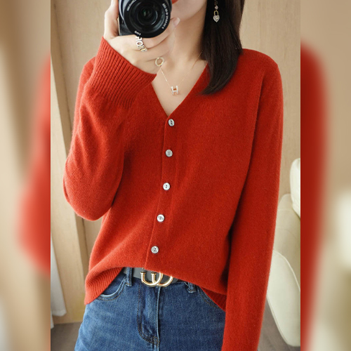 ◈[당일발송] . 미니멀 브이넥 가디건