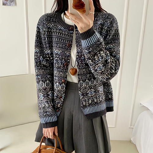 ◈[당일발송] 꾸안꾸 노르딕 감성 가디건