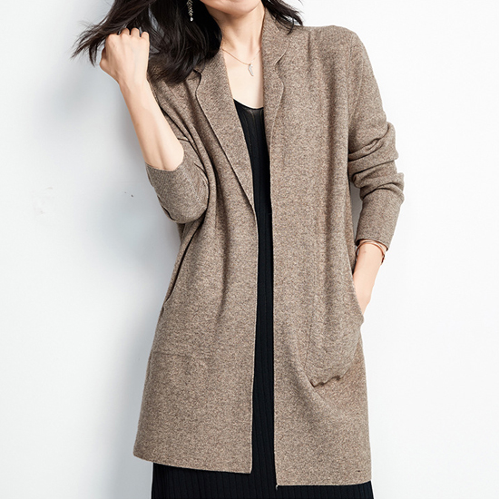 [당일발송] 앙고라 카라 니트 가디건