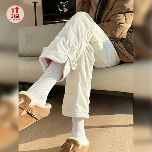 ◈[당일발송]  데일리 웰론솜 패딩 팬츠