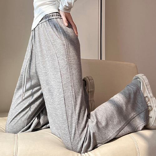 ◈[당일발송]심플 와이드 밴딩 데일리 팬츠