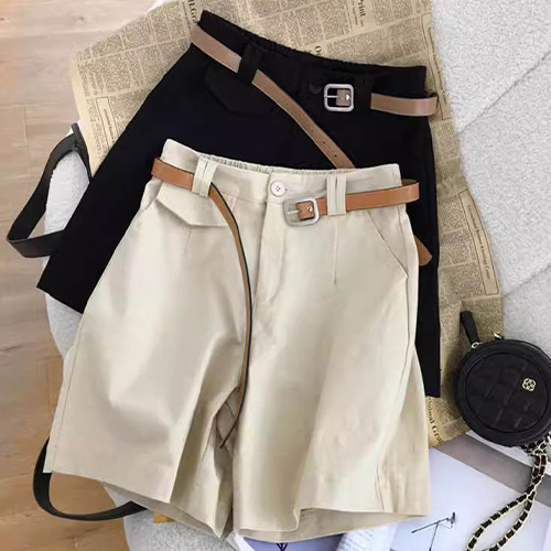 [당일발송]베이직 뒷밴딩 하프 팬츠