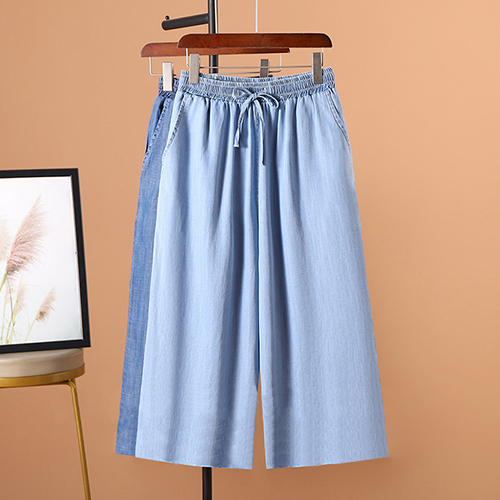 ◈[당일발송] ★화요특가 자정마감 50%★텐셀 여름 칠부 밴딩 바지