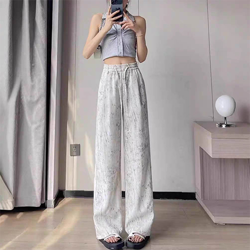 ◈[당일발송] ★월요특가 자정마감 50%★패턴 데일리 일자핏 밴딩 팬츠