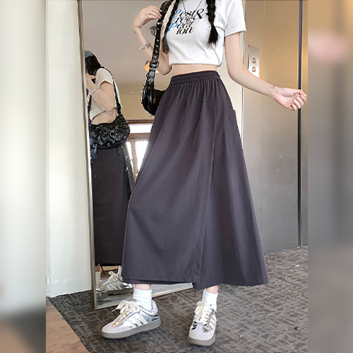 ◈[당일발송] ★화요특가 자정마감 50%★밴딩 A라인 스커트 팬츠