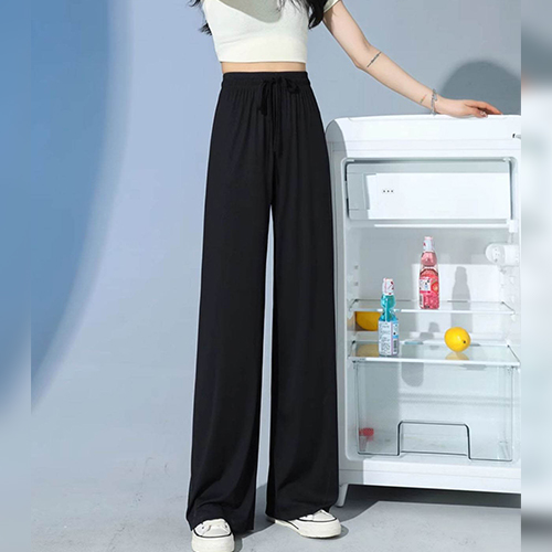 ◈[당일발송] . 편안한 세미와이드 데일리 밴딩 팬츠