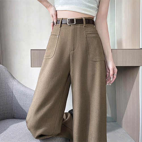 ◈[당일발송] 심플 와이드핏 데일리 롱 팬츠