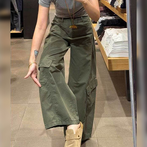 힙한 꾸안꾸 포켓 카고 팬츠