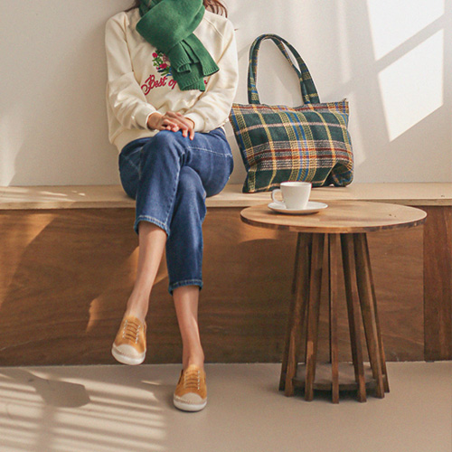 [당일발송] 기모 일자 데님 팬츠- 쿠폰 적용 제외