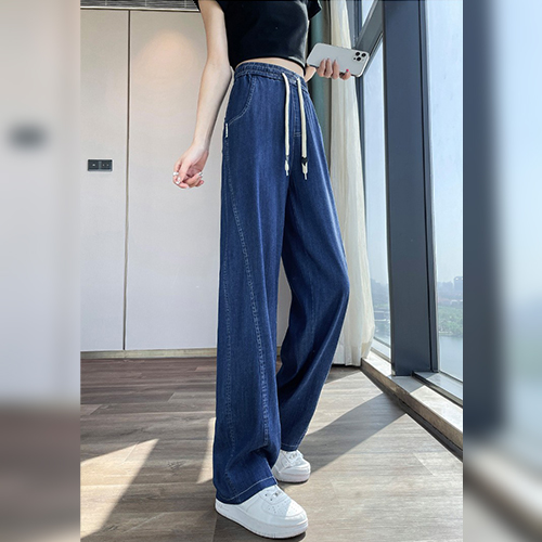 ★화요특가 19990원★-5도 쿨링 텐셀 와이드 데님 팬츠