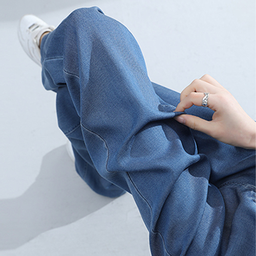 ◈[당일발송] 시원한 여름 텐셀 롱 데님 팬츠