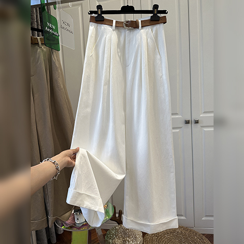 ◈[당일발송] 핀턱 와이드 썸머 데일리 팬츠